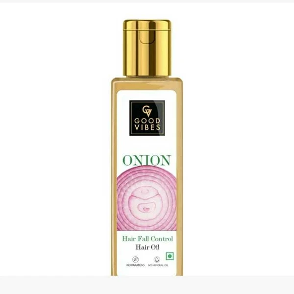 Good Vibes Onion Hair Fall Control Hair Oil , 100ml