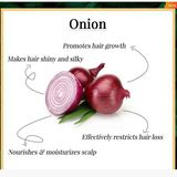 Good Vibes Onion Hair Fall Control Hair Oil , 100ml