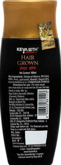 Keya Seth Hair Grown Oil 100ml 