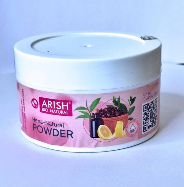 Arish Natural Henna Powder ,100ml