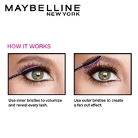 Maybelline New York Lash Sensational Waterproof Mascara Black(10ml)