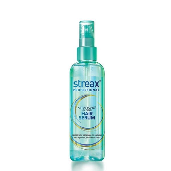 Streax Professional Serum  Streax Professional Vitariche Gloss Hair Serum(115ml)