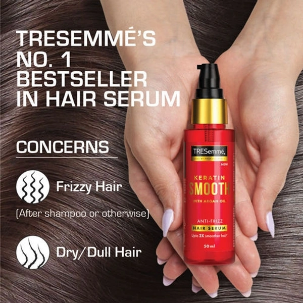Tresemme Keratin Smooth Hair Serum  Tresemme Keratin Smooth Anti-Frizz Hair Serum 100ml 