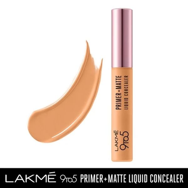 Lakme 9to5 Primer + Matte Liquid Concealer - 16 Sand