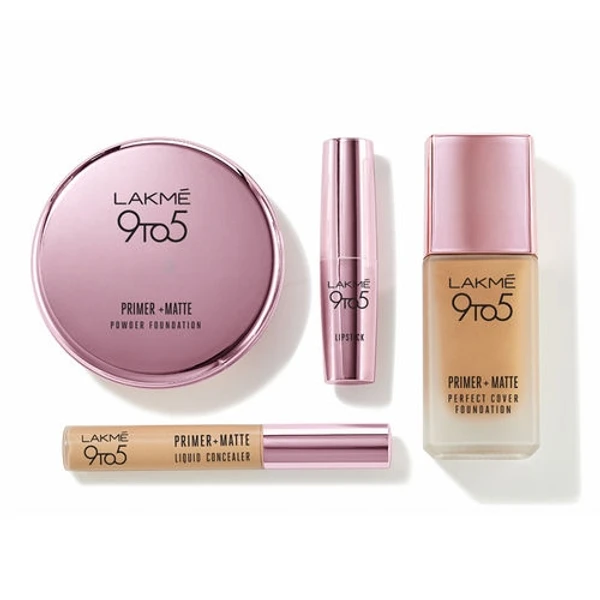 Lakme 9to5 Primer + Matte Liquid Concealer - 16 Sand