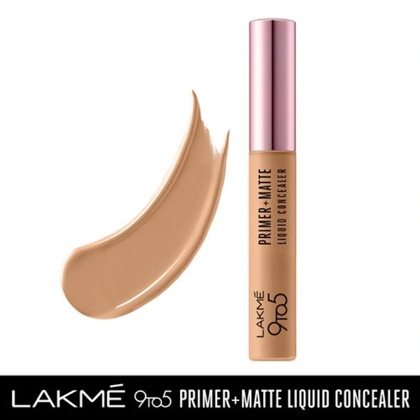 Lakme 9to5 Primer + Matte Liquid Concealer - 24 Beige