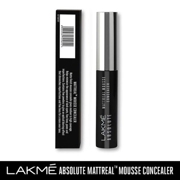 Lakme Absolute Mattreal Mousse Concealer - 04 Caramel