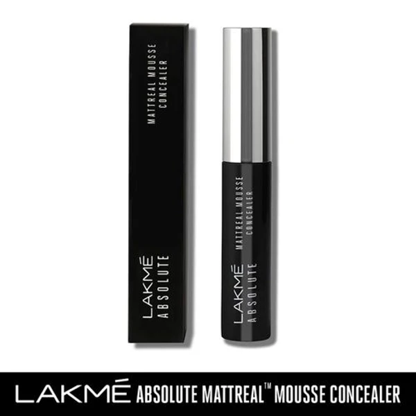 Lakme Absolute Mattreal Mousse Concealer - 06 Walnut