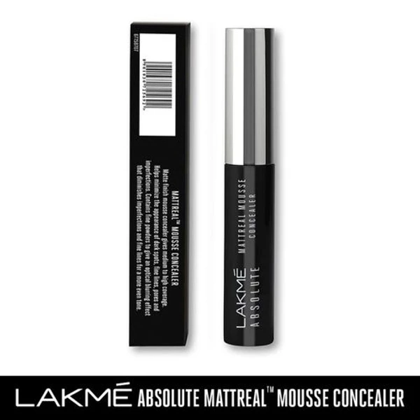 Lakme Absolute Mattreal Mousse Concealer - 06 Walnut