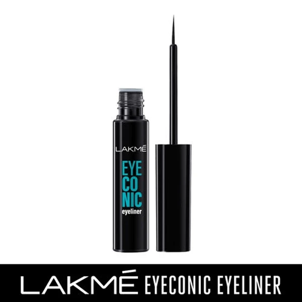 Lakme Eyeconic Liquid Eyeliner - Intense Black(4.5ml)