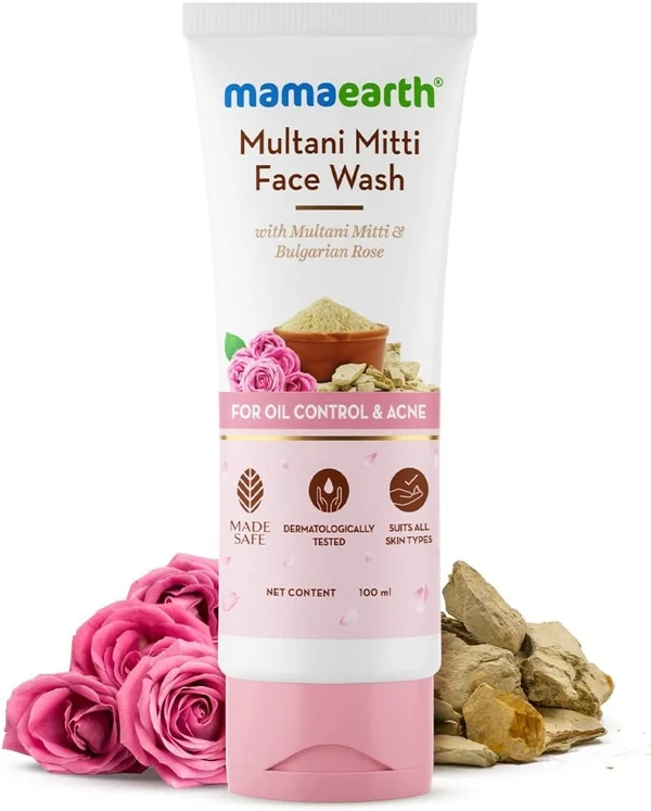 Mamaearth Multani Mitti Face Wash 100ml 