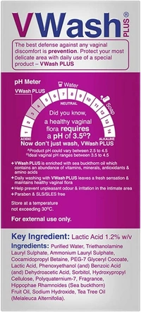 V Wash Plus  VWash Plus Expert Intimate Hygiene 100ml 