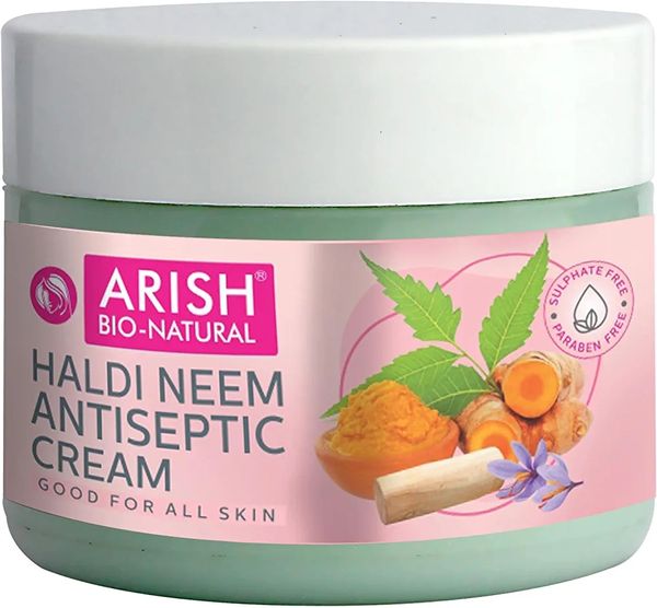 Arish Harbal  Arish Haldi Neem Antiseptic Cream 50ml 