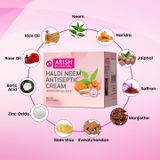 Arish Harbal  Arish Haldi Neem Antiseptic Cream 50ml 
