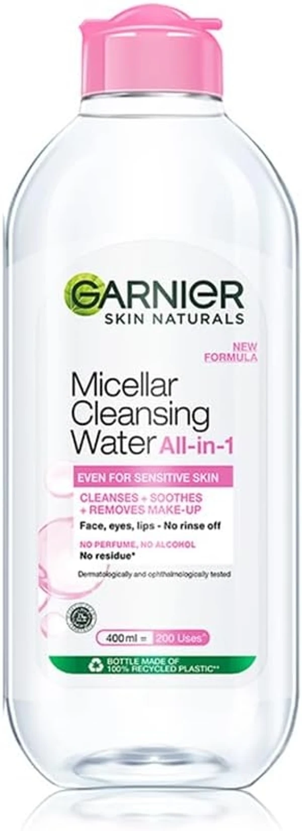 Garnier Cleansing Water 400ml  Garnier Skin Naturals, Cleansing Water,  400ml 