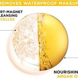 Garnier Skin Naturals, Cleansing Water for Waterproof Makeup, Nourishing Formula, Micellar Oil-Infused Cleansing Water, 400ml