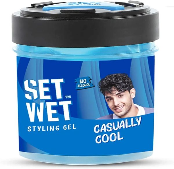 Set Wet Set Wet Cool Hold Hair Gel Set Wet Set Wet Casually Cool Hair Gel, 250 ml Jar