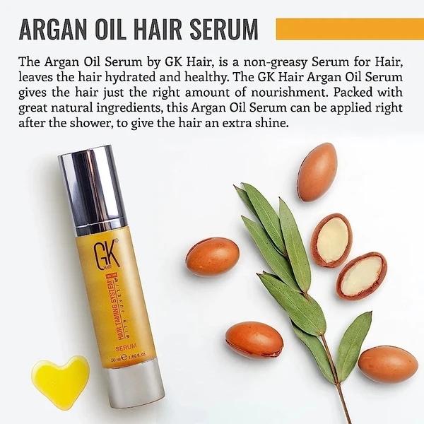 GK Hair Global Keratin Argan Oil Serum 50ml