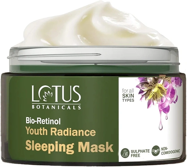 Lotus Botanicals Bio Retinol Youth Radiance Sleeping Mask 50 Gm