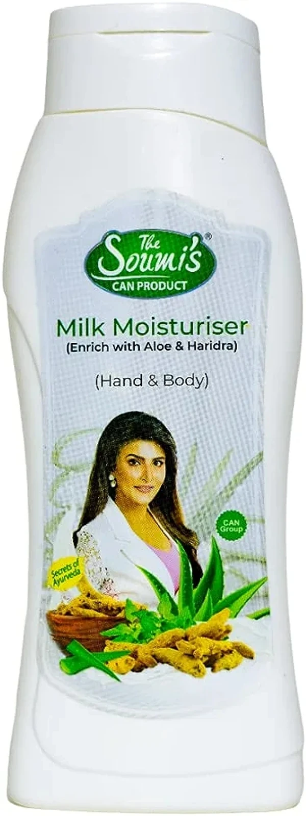 THE SOUMI'S CAN PRODUCT MILK MOISTURISER (Face & BODY) 200ML