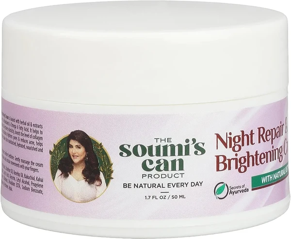 Soumis Can  Soumis Can Night Repair & Brightening Cream (50gm