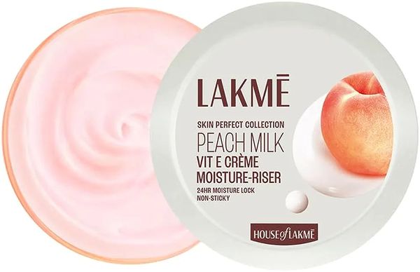 Lakme Peach Milk Soft  Lakme Peach Milk, Soft Creme Face Moisturizer, 200g,