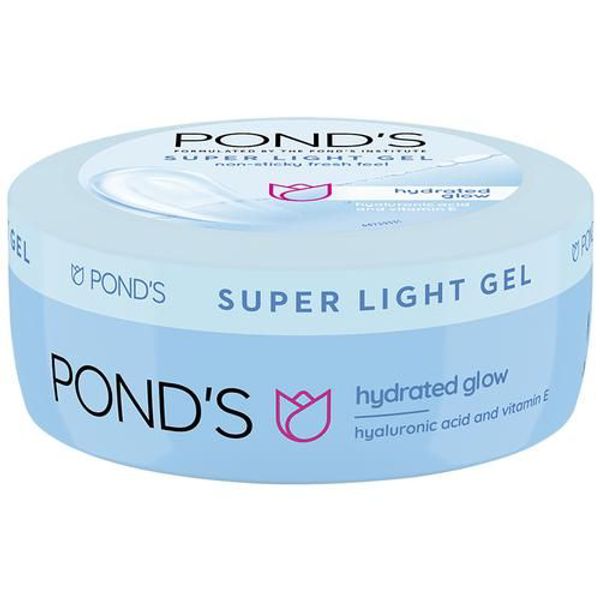 Ponds Super Light Gel Moisturiser For Glowing Skin, 100 ml