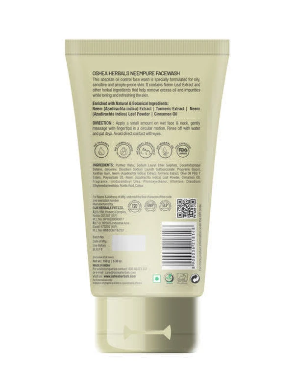 Oshea Harbal Oshea Herbals Neempure Anti Acne & Pimple Face Wash(100g)