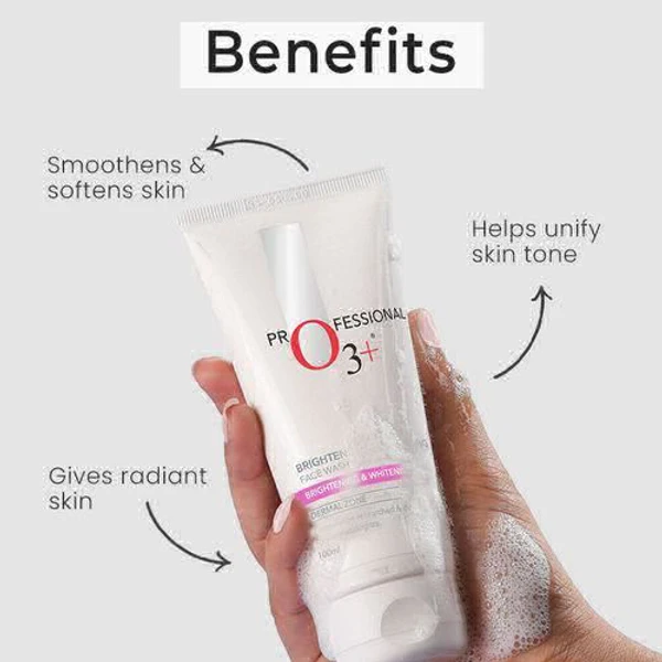 O3+ Brightening & Whitening Face Wash For All Skin Type(50ml)