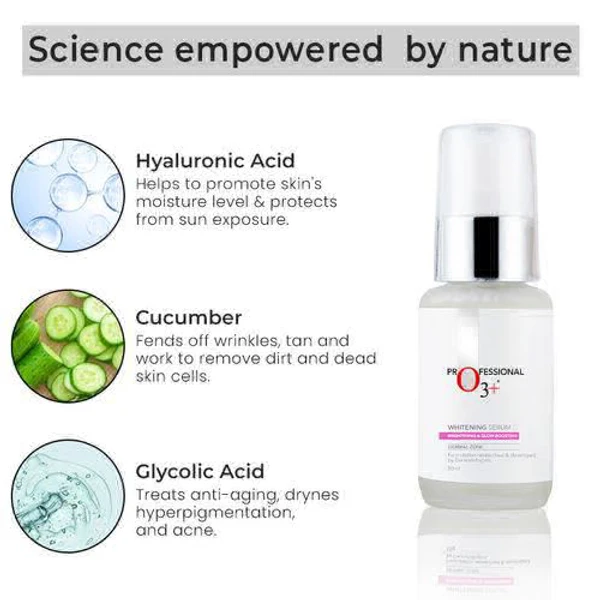 O3+ Whitening Serum Brightening & Glow Boosting (50ml)