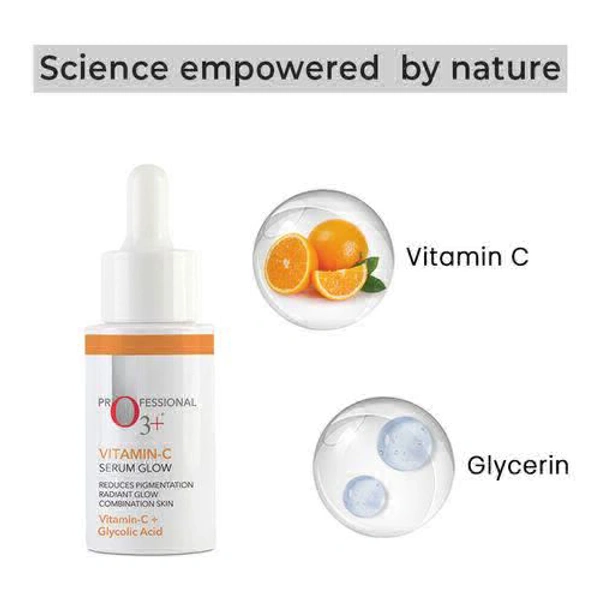 O3+ Professional Vitamin C Serum Glow with Glycolic Acid(30ml)
