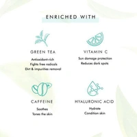 Macaffeine  MCaffeine Vitamin C Green Tea Face Wash 100ml 