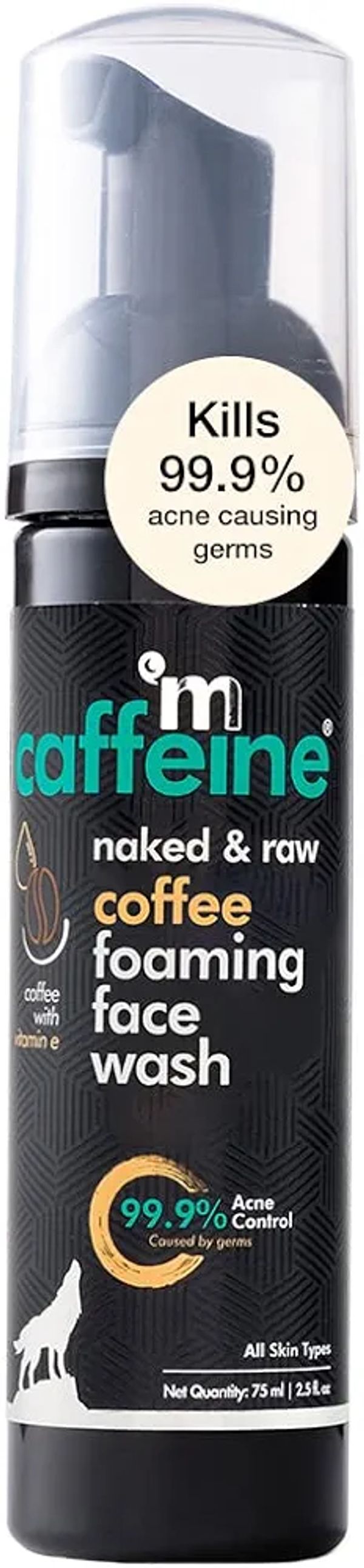 Macaffine mCaffeine Coffee Foaming Face Wash 75ml 