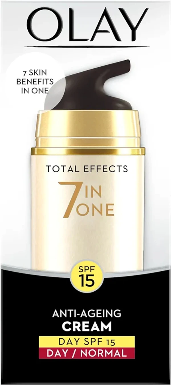 Olay 7 In 1 Olay Day Cream Total Effects 7 in 1, Day cream normal SPF 15, 25 g