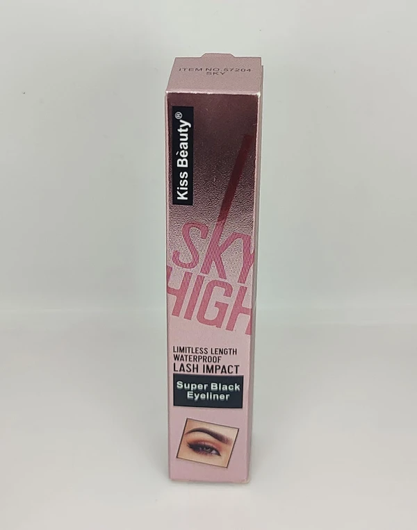 Kiss Beauty Eyeliner With Star Pattern, 2.5g (Jet Black) Kiss Beauty Scktch Pen liner 2.5g (Jet Black)