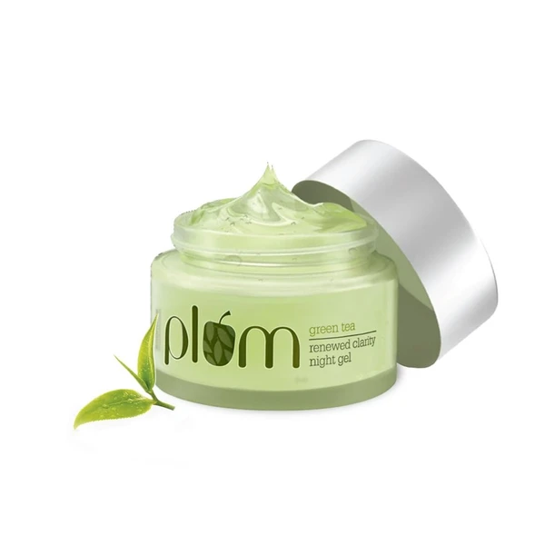 Plum Green Tea Renewed Clarity Night Gel 50 gm 