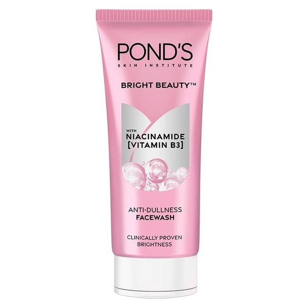 Pond's White Beauty Face Wash With Vitamins Pond's Bright Beauty Spot-less Glow Face Wash With Vitamins, 100 g