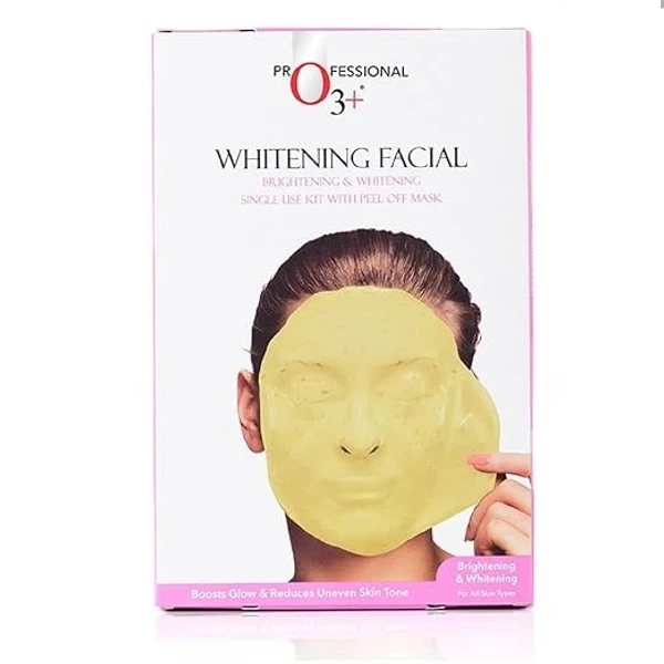 o3+ O3+ Whitening Facial Kit With Brightening & Whitening Peel Off Power Mask (45gm)