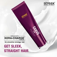Streax Professional Canvoline Hair Straightening Intense Kit (160gm)