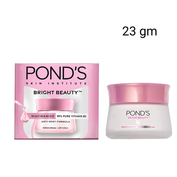 Ponds Bright beauty day Cream 23gm POND'S Bright Beauty anti Spot-fairness SPF 15 Day Cream 23gm