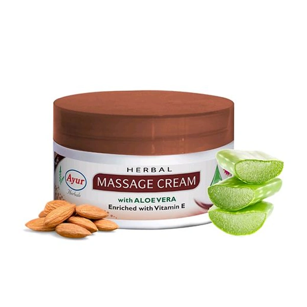 Ayur Herbals Massage Cream 200 Gm