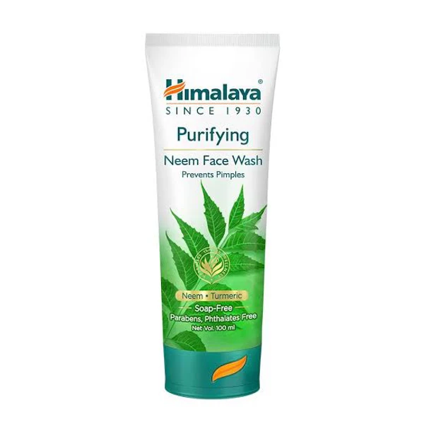 Himalaya Purifying Neem Face Wash 100ml free Toothpaste