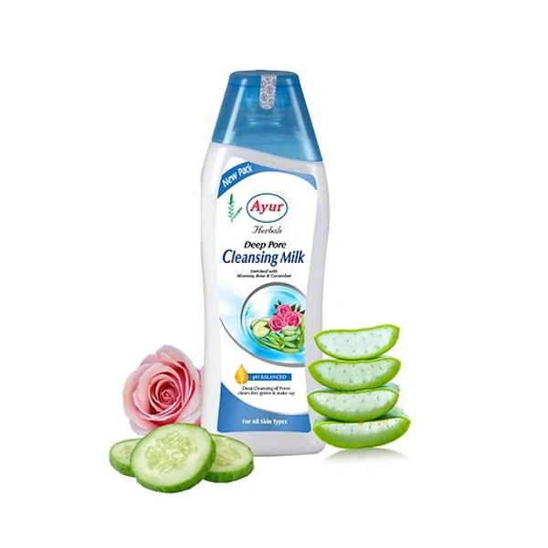 Ayur Herbal Deep Pore Cleansing Milk 200ml
