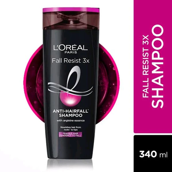 L'Oréal Paris Paris Fall Resist 3X Anti-Hairfall Shampoo (396ml)