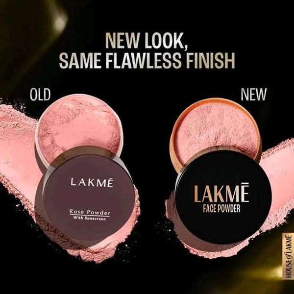 Lakmé Rose Face Powder With Sunscreen, Warm Pink, 40 g