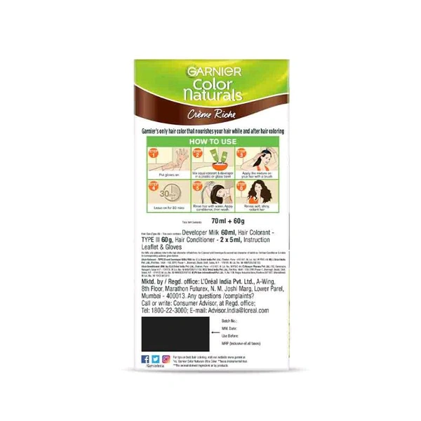 Garnier Color Naturals Creme Natural Light Brown 05 