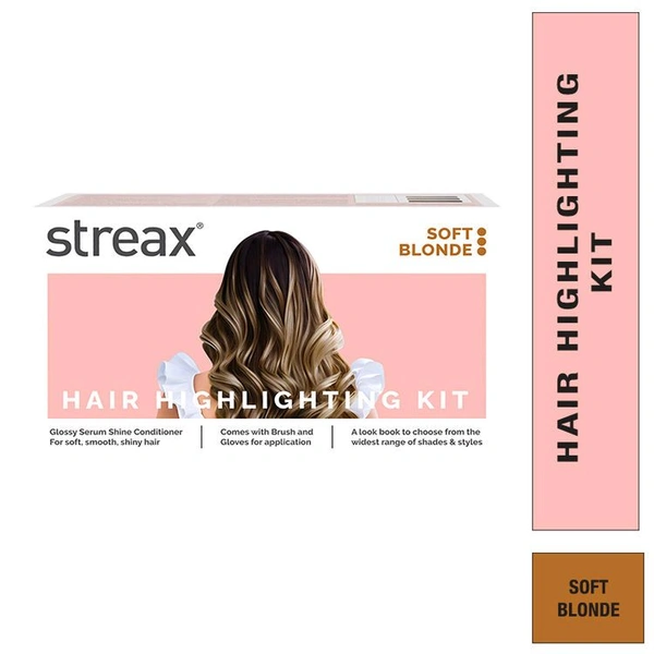 streax highlighter soft blonde Shade 1 