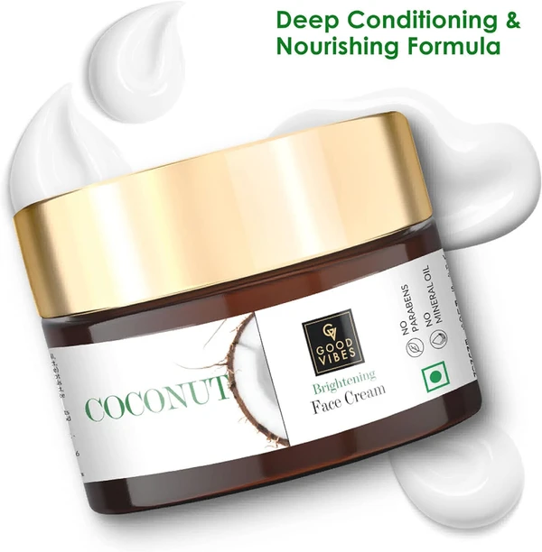 Good Vibes Coconut Brightening Face Cream 50