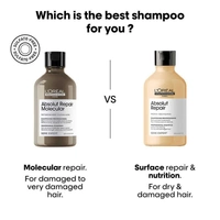 L'Oréal Professionnel Absolut Repair Molecular Sulfate-Free Deep Repairing Shampoo For Damaged Hair(300ml)
