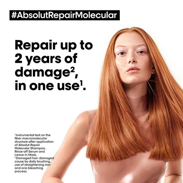 L'Oréal Professionnel Absolut Repair Molecular Deep Repairing Leave-In Cream For Damaged Hair(100ml)